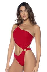Mapale 67112 Einteiliger Badeanzug Farbe Rot